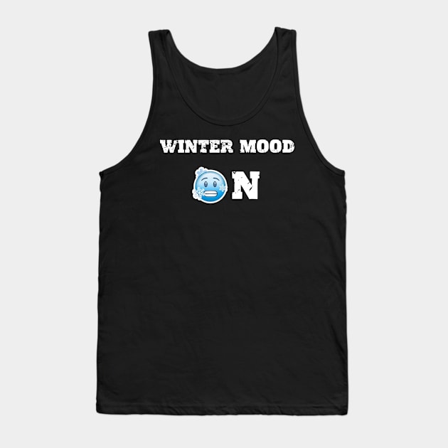 WINTER MOOD ON Tank Top by aesthetice1